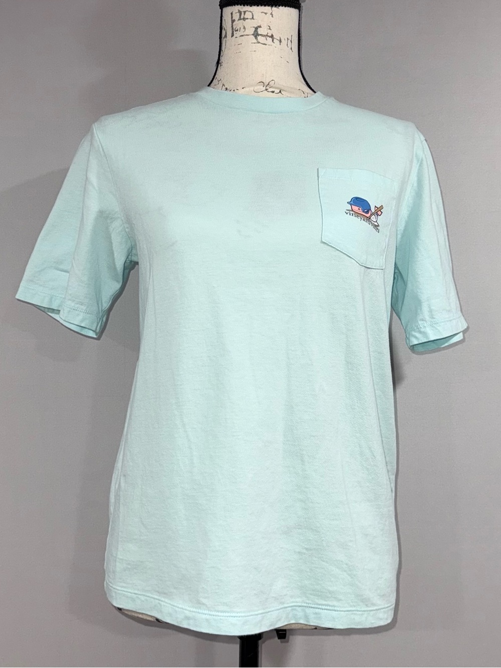 Vineyard Vines Baseball Pocket Tee | Youth Size L (16)